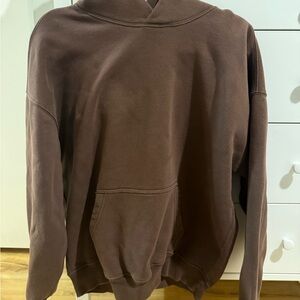 Brown Abercrombie SOFT A&F Hoodie